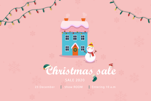 Christmas Labels Collection Art: Festive Illustrations