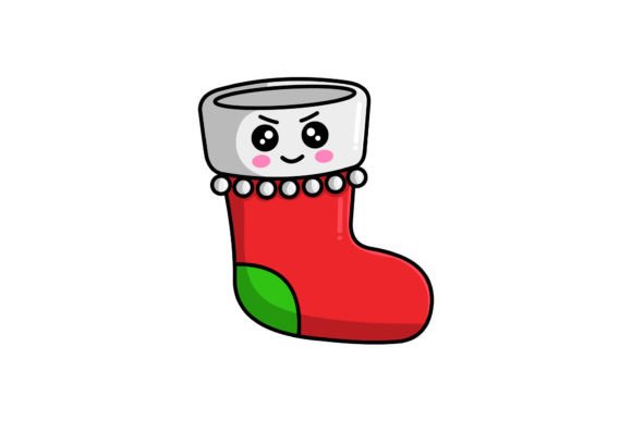 Cute Christmas Character Sock Illustrations Review