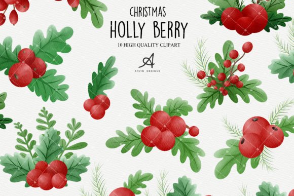 Holly Berry Christmas Clipart: A Designer’s Stitch Review