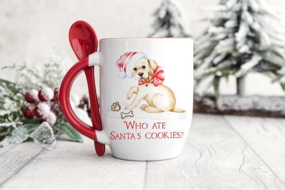 Review: Christmas Dog, Cute Labrador Puppy Design