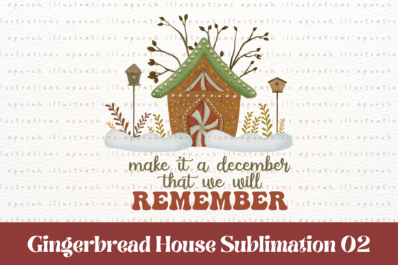 Review: Christmas Gingerbread House Sublimation2 for Holiday Embroidery